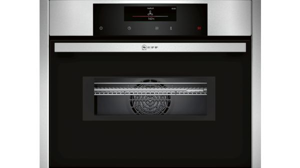 N 90 built-in compact oven with microwave function 60 x 45 cm Inox C26MT23N0 C26MT23N0-1