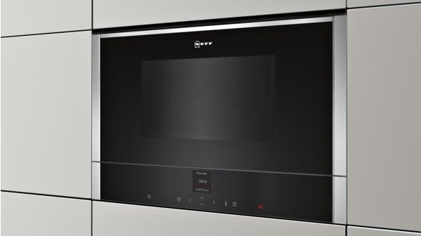 N 70 Built-in microwave oven 60 x 38 cm Stainless steel C17GR00N0B C17GR00N0B-3