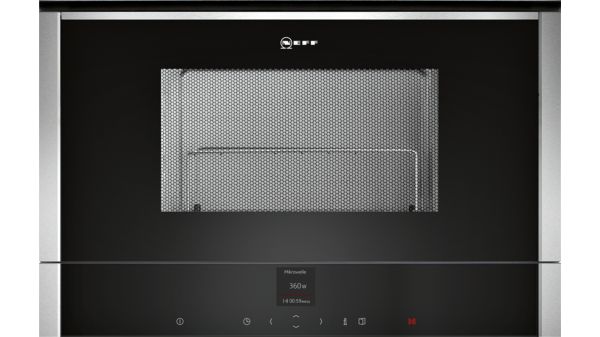 N 70 Built-in microwave oven 60 x 38 cm Stainless steel C17GR00N0B C17GR00N0B-1