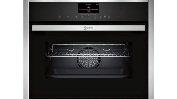 N 90 Compacte oven met stoom 60 x 45 cm inox C17FS42N0 C17FS42N0-1