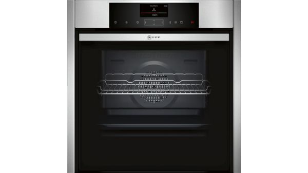 N 90 Built-in oven with steam function 60 x 60 cm Stainless steel B45FS22N0 B45FS22N0-1