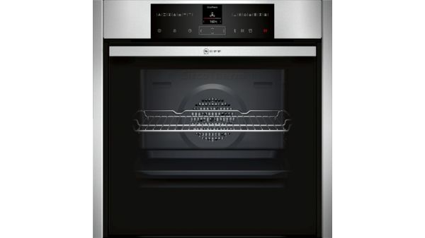 N 70 Built-in oven with added steam function 60 x 60 cm Inox B45VR22N0 B45VR22N0-1
