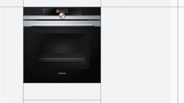 iQ700 Horno con microondas 60 x 60 cm Acero inoxidable HM676G0S6 HM676G0S6-2