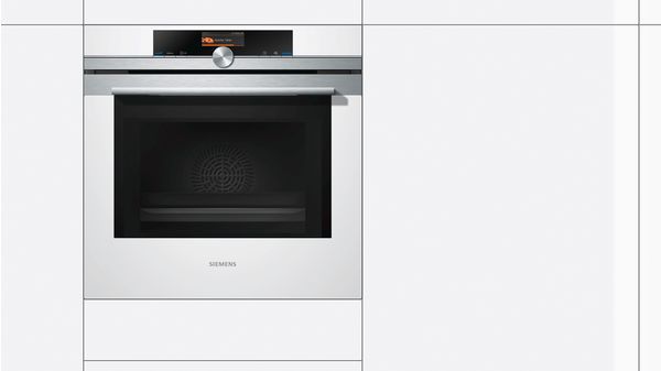 iQ700 Built-in oven with microwave function 60 x 60 cm White HM676G0W1 HM676G0W1-2