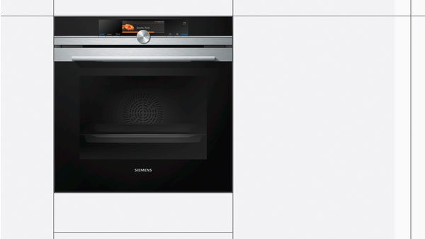 iQ700 Built-in oven with added steam function 60 x 60 cm Stainless steel HR678GES6B HR678GES6B-2