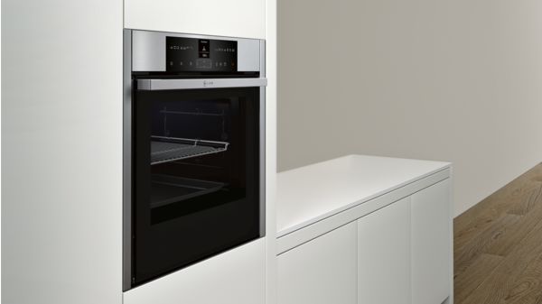 N 70 Built-in oven with added steam function 60 x 60 cm Inox B45VR22N0 B45VR22N0-2