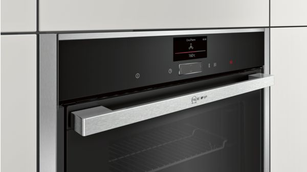 N 90 built-in oven 60 x 60 cm Stainless steel B57CS24H0B B57CS24H0B-3