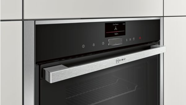 N 90 Built-in oven with added steam function 60 x 60 cm Stainless steel B57VS22N0 B57VS22N0-3