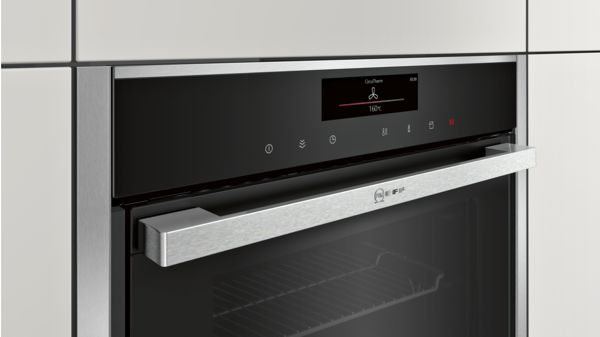 N 90 Built-in oven with added steam function 60 x 60 cm Stainless steel B58VT28N0B B58VT28N0B-3