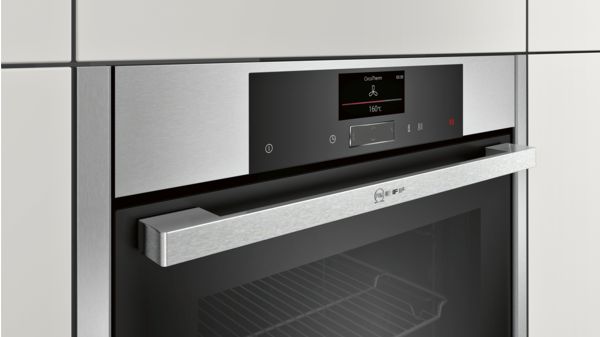 N 90 built-in compact oven with microwave function 60 x 45 cm Inox C15MS22N0 C15MS22N0-3