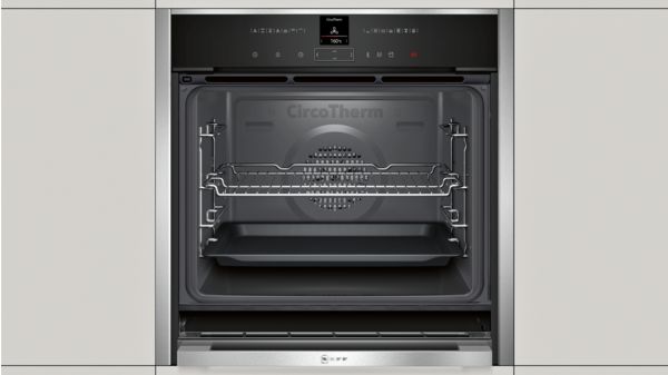 N 70 Built-in oven with added steam function 60 x 60 cm Stainless steel B47VR32N0B B47VR32N0B-6