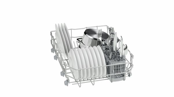 Ελεύθερο πλυντήριο πιάτων 45 cm λευκό DRS4322 DRS4322-3