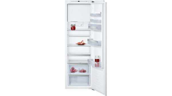 N 70 Einbau-Kühlschrank mit Gefrierfach 177.5 x 56 cm Flachscharnier mit Softeinzug KI2823D40 KI2823D40-1