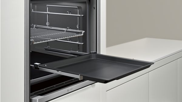 N 90 Built-in oven with steam function 60 x 60 cm Stainless steel B47FS34H0B B47FS34H0B-7