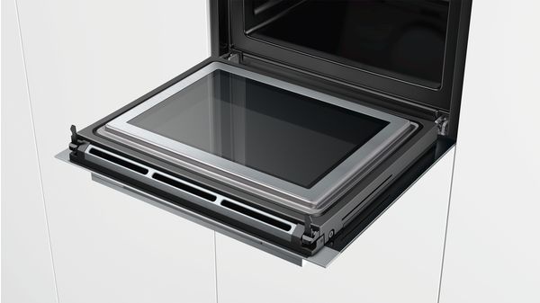 iQ700 Horno con microondas 60 x 60 cm Acero inoxidable HM676G0S6 HM676G0S6-4