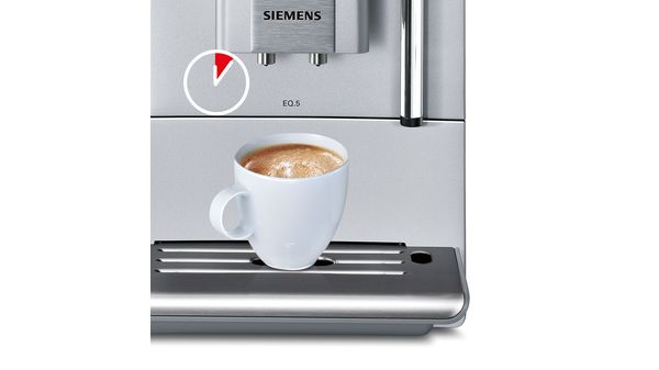 EQ.5 Kaffeevollautomat silber TE501501DE TE501501DE-4