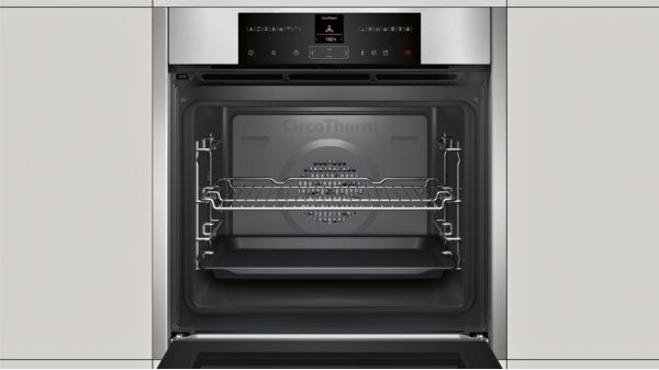 N 70 Built-in oven with added steam function 60 cm Inox B15VR22N1 B15VR22N1-2