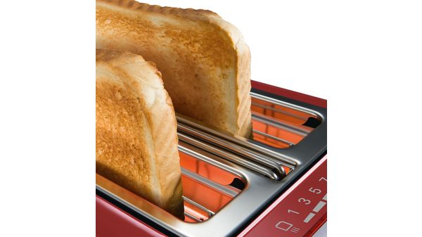 Compact toaster sensor for senses Czerwony TT86104 TT86104-2