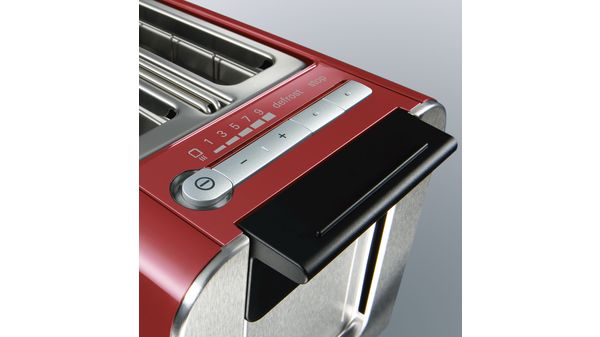 Ekmek Kızartma Makinesi sensor for senses Kırmızı TT86104 TT86104-3