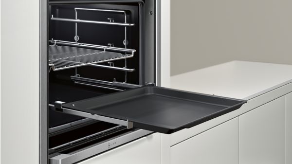 N 90 Built-in oven with added steam function 60 x 60 cm Stainless steel B57VS24H0B B57VS24H0B-5