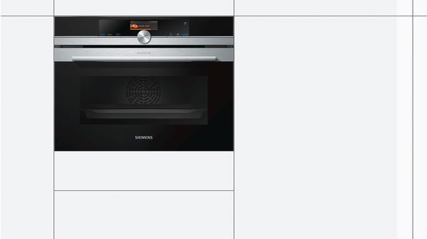 iQ700 Built-in compact oven with steam function inox CS856GPS1 CS856GPS1-4