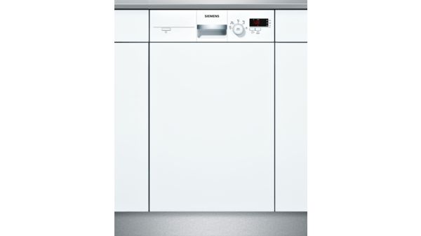 iQ300 Lave-vaisselle intégrable avec bandeau 45 cm Blanc SR55E204EU SR55E204EU-1