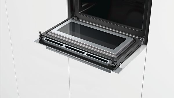 iQ700 Built-in compact oven with microwave function 60 x 45 cm White CM633GBW1 CM633GBW1-4