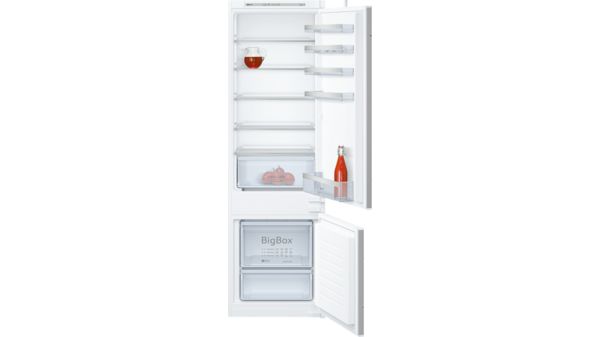 N 50 Built-in fridge-freezer with freezer at bottom 177.2 x 54.1 cm sliding hinge KI5872S30G KI5872S30G-1