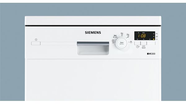 iQ300 Lave-vaisselle pose-libre 45 cm Blanc SR25E205EU SR25E205EU-3