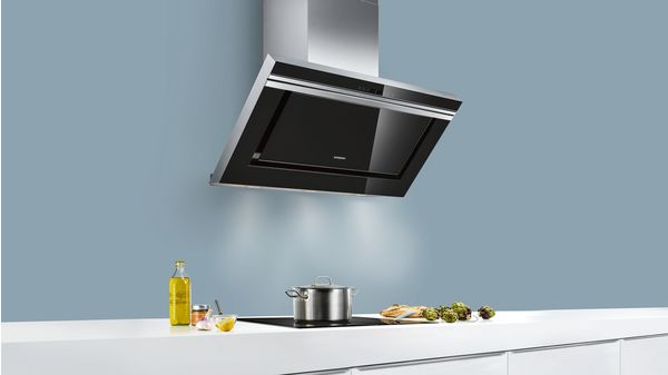 iQ700 Chimney hood Inclined design 90 cm wide LC91KB672 LC91KB672-2
