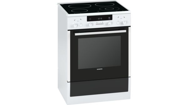 iQ300 Ελεύθερη κουζίνα με ηλεκτρικές εστίες Λευκό HA743220G HA743220G-1