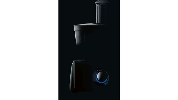 Kompakt-Küchenmaschine 1250 W Schwarz, Edelstahl gebürstet MK880FQ1 MK880FQ1-2