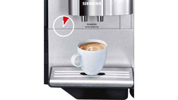 EQ.7 Plus aromaSense M-series Kaffeevollautomat silber TE712501DE TE712501DE-10