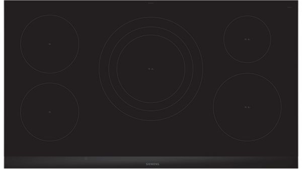 iQ300 Table de cuisson à induction 90 cm Noir, Encastrable avec cadre EH975LVC1E EH975LVC1E-2