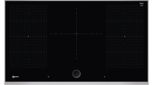 N 90 Induction hob 90 cm Black, surface mount with frame T59TS51N0 T59TS51N0-2