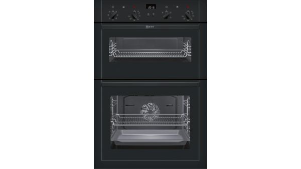 built-in double oven Black U14M42S5GB U14M42S5GB-1