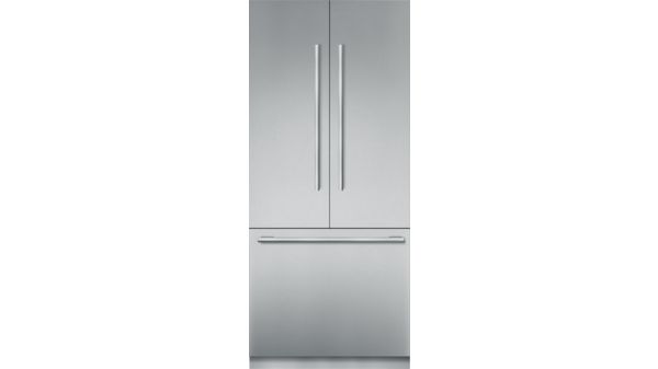 Freedom® Built-in French Door Bottom Freezer 36'' flat hinge T36IT901NP T36IT901NP-2