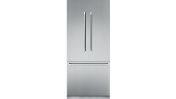 Built-in French Door Bottom Freezer 36'' Professional Stainless Steel T36BT925NS T36BT925NS-2