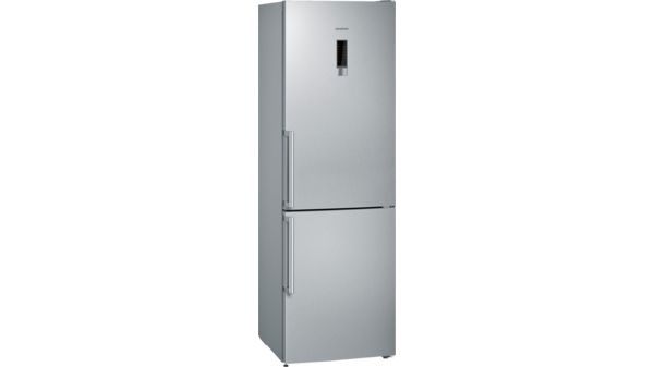 iQ300 Frigo-congelatore combinato da libero posizionamento  186 x 60 cm inox look KG36NXL45 KG36NXL45-4