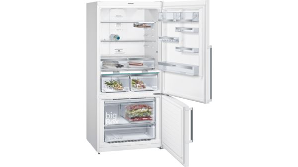 iQ500 Alttan Donduruculu Buzdolabı 186 x 86 cm Beyaz KG86NAW30N KG86NAW30N-2