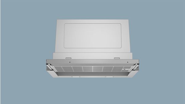 iQ300 Utdragbar fläkt 60 cm Silvermetallic LI67RC530 LI67RC530-2