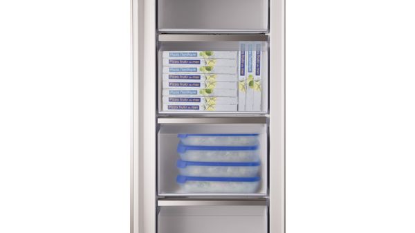 Congelador vertical 1 puerta 186 x 60 cm Acero inoxidable antihuellas 3GF8661P 3GF8661P-4