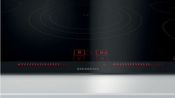 iQ300 Table de cuisson à induction 90 cm Noir, Encastrable avec cadre EH975LVC1E EH975LVC1E-3