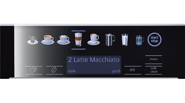 Kaffeevollautomat DACH-Variante Schwarz TE604509DE TE604509DE-3