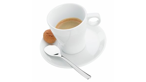 Accesorios para café Taza espresso 6cl. con plato y cuchara de WMF modelo Barista 00573163 00573163-1