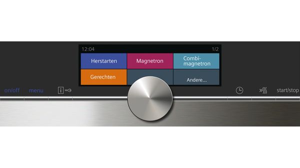 iQ700 Built-in compact oven with steam and microwave function  inox CN838GRS1 CN838GRS1-3