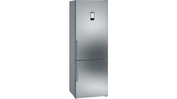 iQ500 Frigo-congelatore combinato da libero posizionamento 203 x 70 cm inox-easyclean KG49NAI40 KG49NAI40-1