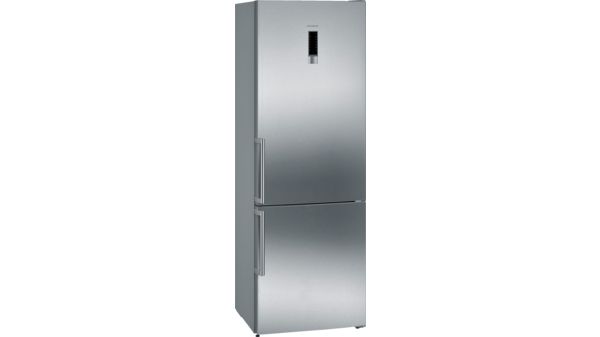 iQ300 Frigo-congelatore combinato da libero posizionamento 203 x 70 cm inox-easyclean KG49NXI30 KG49NXI30-1