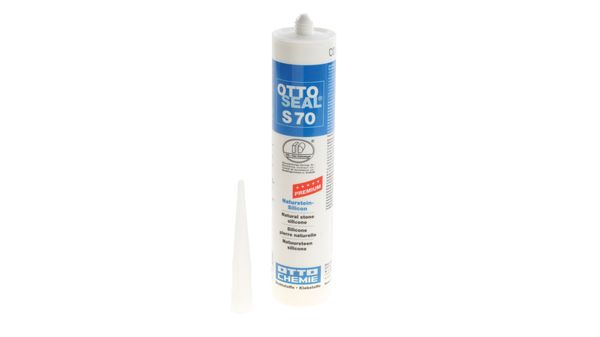 Sealant Ottoseal S70 (=Novasil S70),  anthrazit-grau S70-04-C137 one-component, air moisture-hardening silicone rubber. 00311583 00311583-1