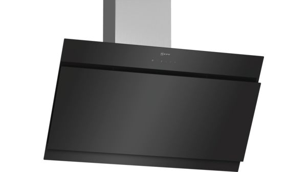 N 50 Wall-mounted cooker hood 90 cm clear glass black printed D95IHM1S0B D95IHM1S0B-1